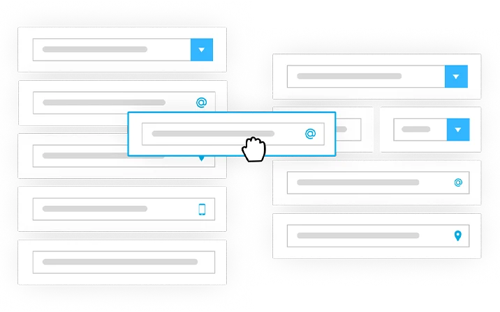 Create onboarding and referral forms. Use on your website.